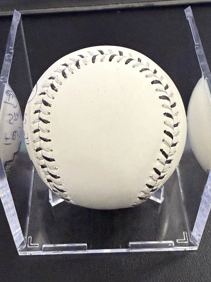 Esteban Loaiza Firmado 2003 Juego de Estrellas Béisbol Medias Blancas Autógrafo Inscrito Foto 4 de 4