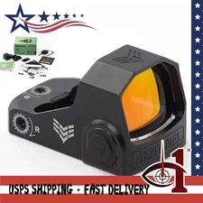 SWAMPFOX Sentinel 1x16mm Ultra Compact Micro Red Dot Sight -Manual Brightness