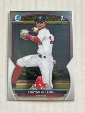 2023 Bowman #BCP-97 Fraymi De Leon Chrome Prospects