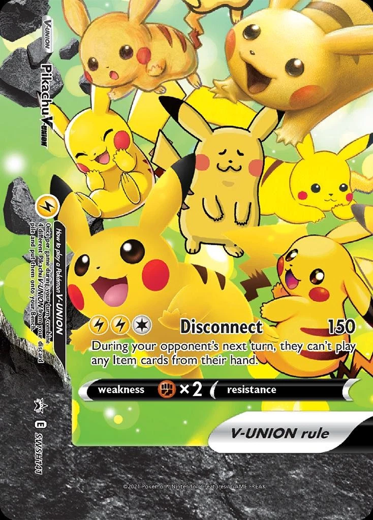 Pikachu V-Union Pokémon TCG Cards for sale | eBay