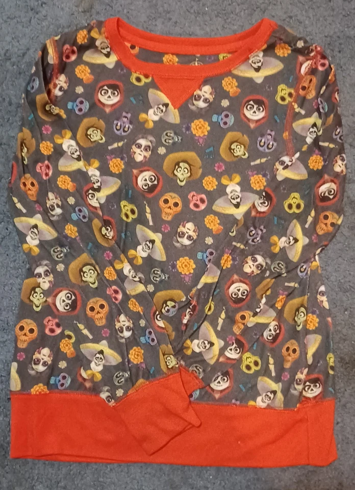 Conjunto de 2 pantalones de pijama Otibt gráficos Disney's COCO para niños talla 11-12 Foto 2 de 4