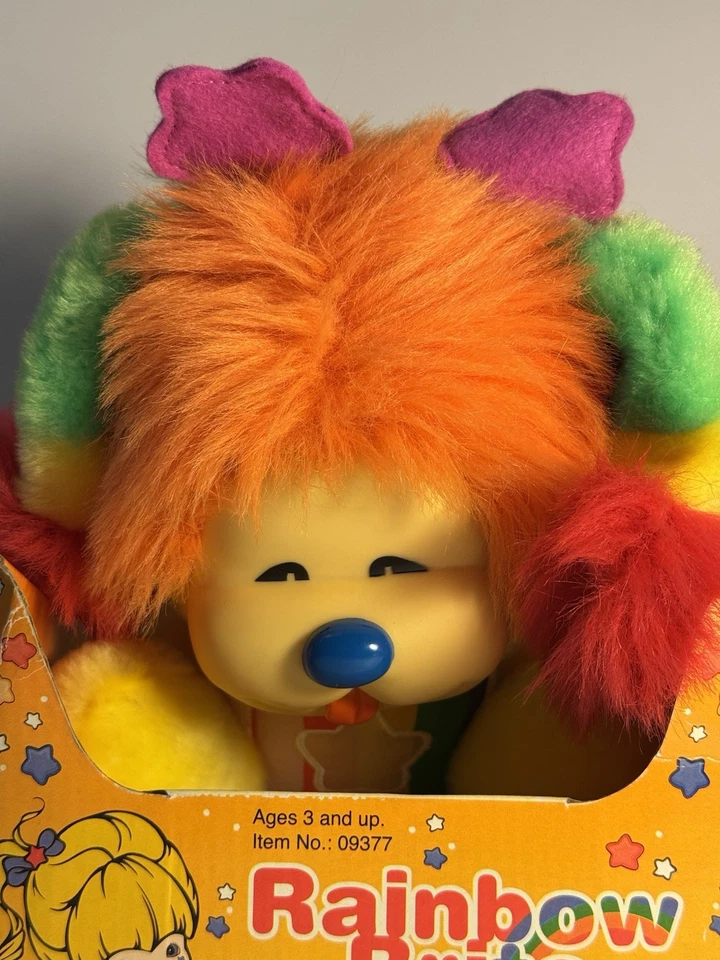 2003 Toy Play Hallmark Rainbow Brite Puppy Brite Dog Plush #09377 - NIP - Image 2 of 4
