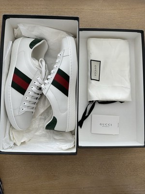 Gucci Men s Ace Sneaker With Web (Size 8)
