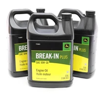 John Deere Original Equipment (3 Gallons) Break-In Plus Engine Oil - TY26661-3g