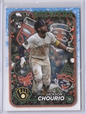 2024 Topps Holiday #H119b Jackson Chourio RC