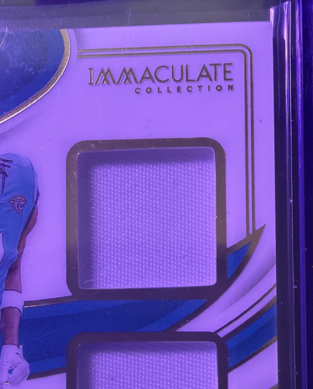 2024 Panini Immaculate Brian Thomas Jr. RC Dual Patch Auto 52/99 No. ISPR-BJT view 4