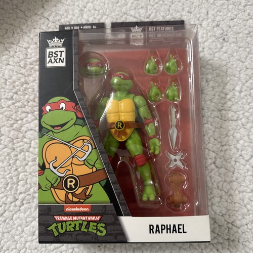NEW Teenage Mutant Ninja Turtles BST AXN Raphael Action Figure Raph