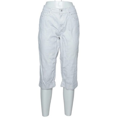Levi Strauss & Co, Dreiviertelhose, Größe: M, Weiß, Baumwolle/Elasthan #yIk