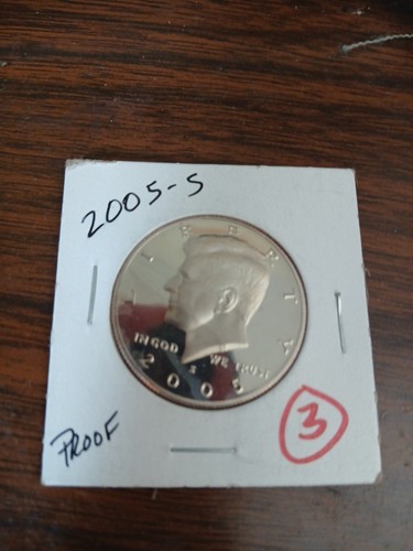 2005 s proof kennedy half dollar