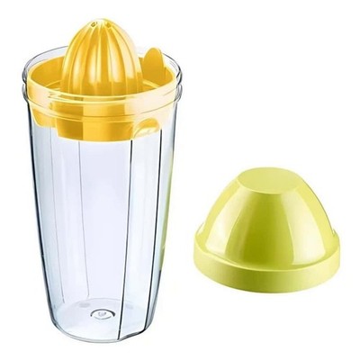 Zitronenpresse Shaker Transparent 400 ml Press & Shake WESTMARK - Tragbar