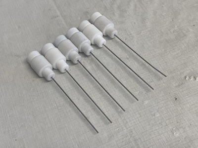 (6) DISTEK Dissolution Two-Piece Screw Top Sampling Probes 2910-0500-Q