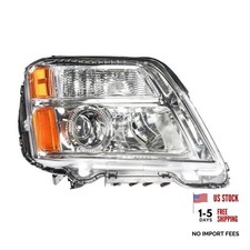 Headlight Assembly,Chrome Headlights Compatible with Terrain Passenger Side