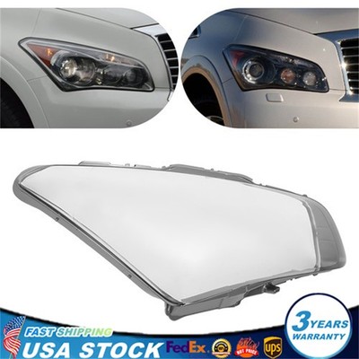 Right Headlight Headlamp Lens Cover for 2011 2012 2013 2014 Infiniti QX56/QX80