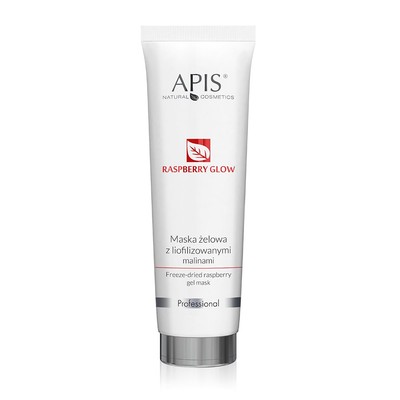 5901810006044 APIS Raspberry Glow maska żelowa z liofilozowanymi malinami 100ml 