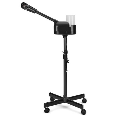 Black Pro Hot Spray Facial Steamer for Shaving Skin Care Barber Salon Spa Beauty