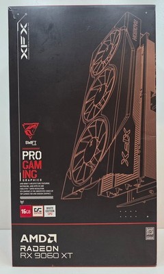 XFX AMD Radeon RX9060 XT Swift Pro Gaming White OC Edition 16GB GDDR6 Grafikarte