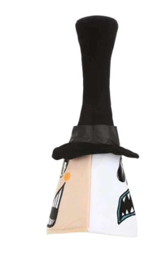 Mayor Reversible Mask - Nightmare Before Christmas - Costume Accessory - Image 2 of 4