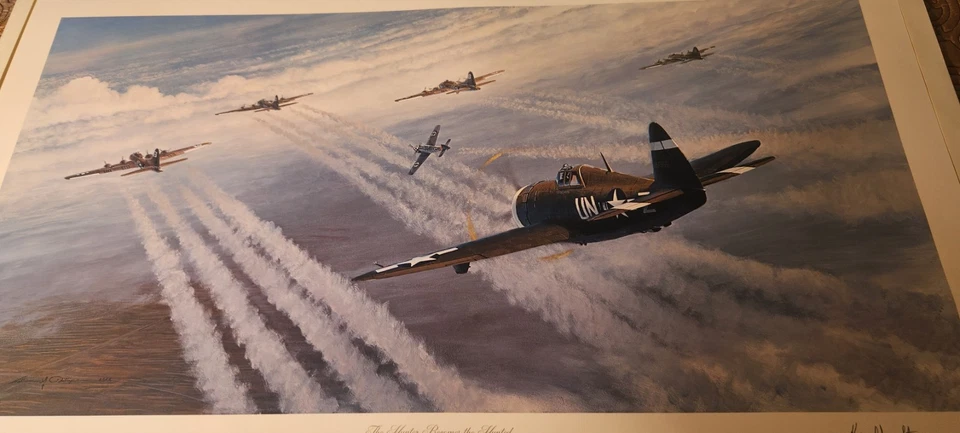 Impresión William Phillips "El cazador se convierte en el cazado" edición limitada 207/1500 Foto 2 de 4