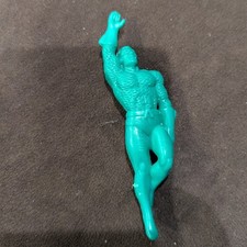 Vintage 1988 DC AquaMan Cereal Premium Figure Toy Comic Hero