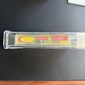 Pokemon Gold Version GBC Sealed WATA graded 9.2 A+ Seal