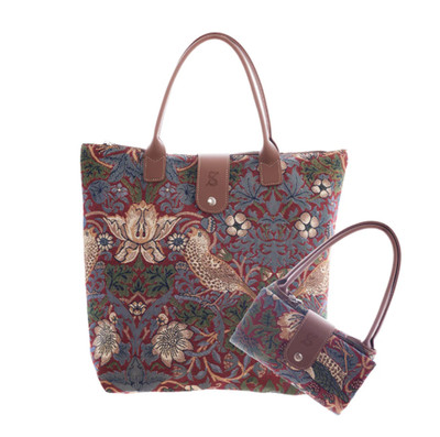 NEU* Signare Faltbare Tasche William Morris Design