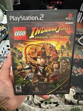 LEGO Indiana Jones The Original Adventures (PlayStation 2 PS2) CIB Black Label