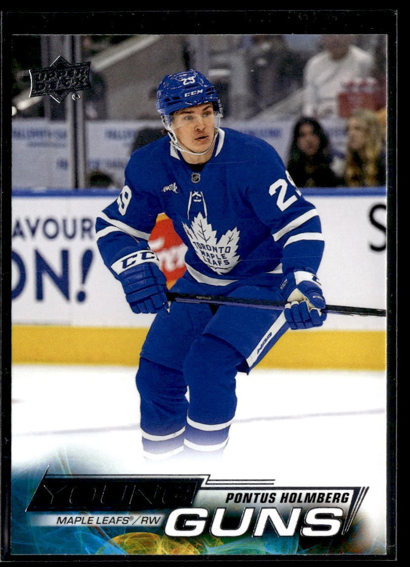 2022-23 Upper Deck Extended Series Young Guns #709 Pontus Holmberg Rookie RC