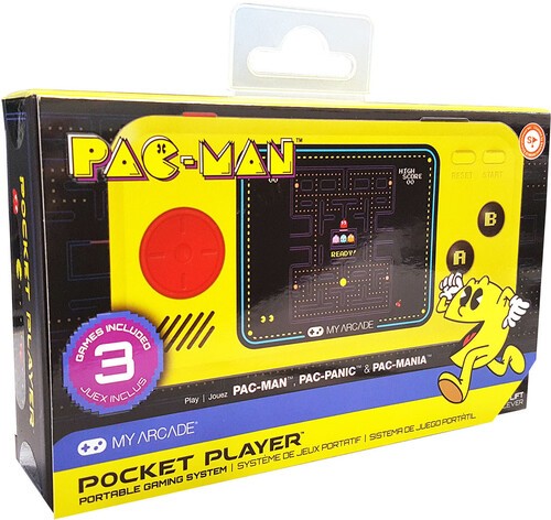 Портативная игровая система My Arcade - DGUNL-3227 Pac-Man Pocket Player Новинка 6590₽