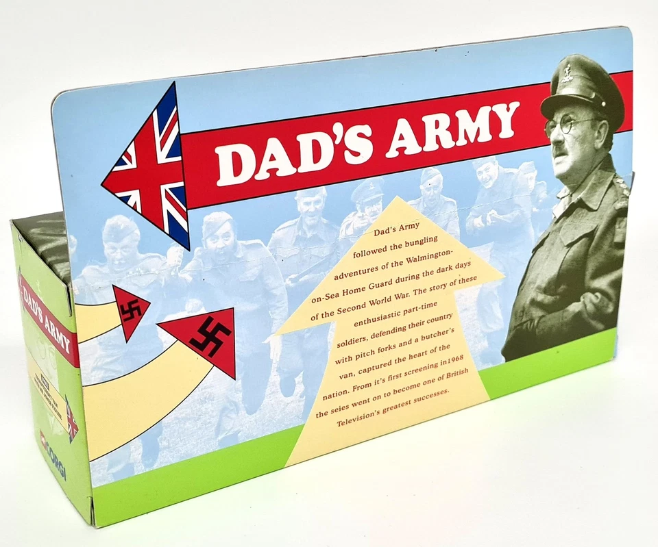 Corgi 1/50 Dad's Army Thornycroft Van + Mr Jones Figure Diecast Model Car  - Image 3 of 4