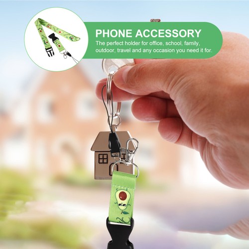 2 Pcs Handyriemen Damen Fräulein Mobiles Schlüsselband Handygurte - 第 2/10 張圖片