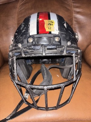 Schutt Vengeance Large Football Helmet (Flat Black W/ Black Face Mask)