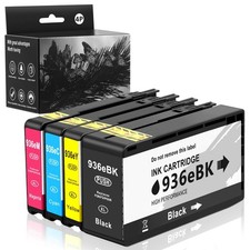 4PK 936e Compatible Ink Cartridges For HP 936XL OfficeJet Pro 9125e 9135e 9730e