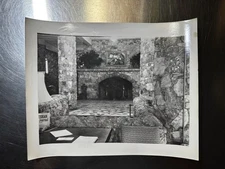 Interior Original Photo B&W Ephemera