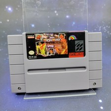 WWF Super WrestleMania SNES Super Nintendo Game Cartridge SNS-WF-USA LJN 1991