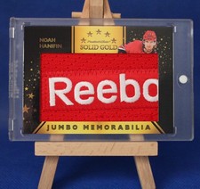 Noah Hanifin - 2022 Presidents Choice, Solid Gold - Jumbo Memorabilia 1/1 Reebok