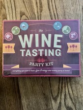 The Wine Tasting Party Kit - Bottle Covers, Wineglass Markers, Book & More