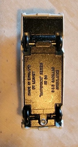 Matchbox Lesney n. 54b Cadillac Ambulanza Sciolta CONDIZIONI FANTASTICHE! - Foto 10 di 10
