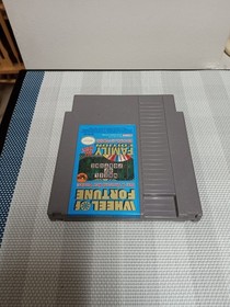 (HARD TO FIND, EXCELLENT) Wheel of Fortune Family Edition Nintendo NES Cart 1990