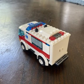 LEGO City #7890: Ambulance Emergency Vehicle | Sold As Shown | Fast Shipping!!!
