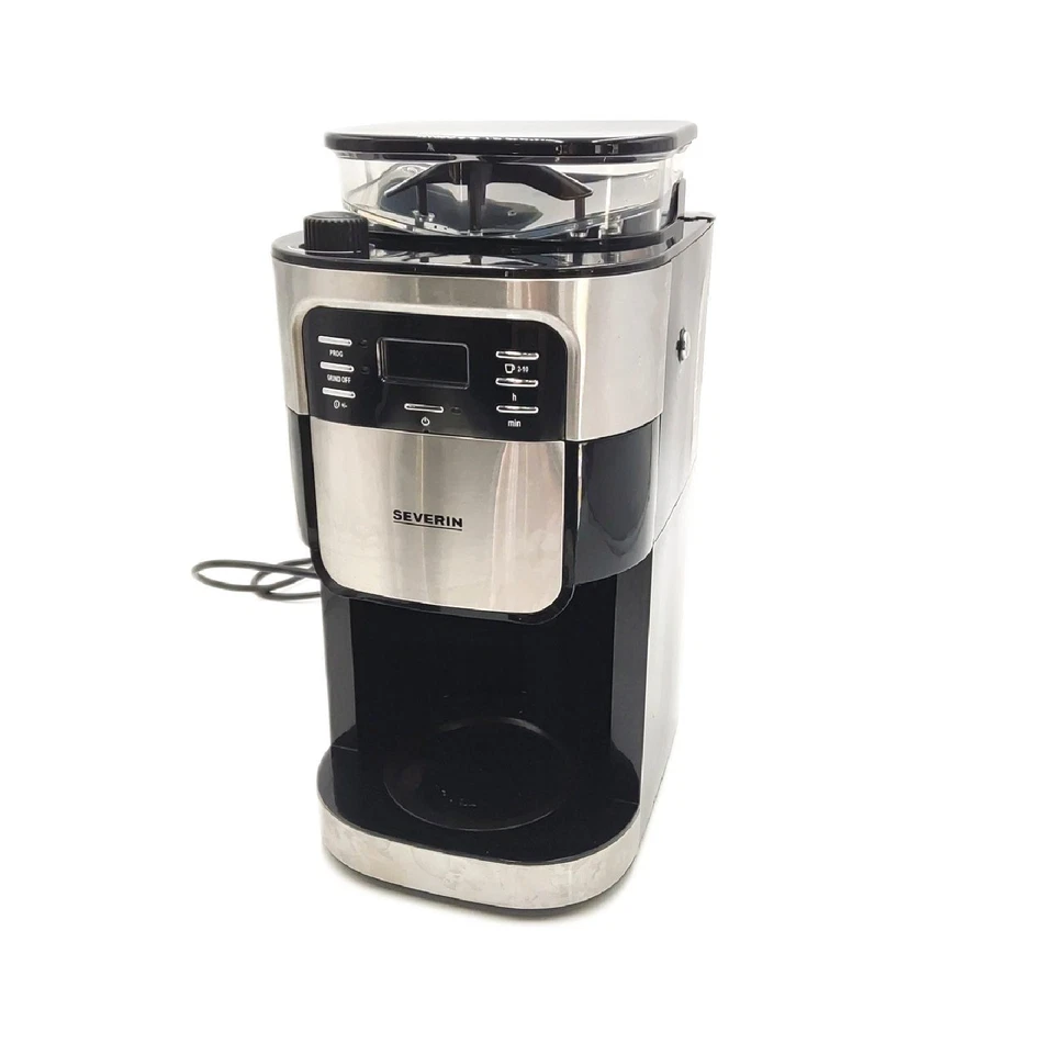 SEVERIN Kaffeeautomat mit Mahlwerk und Glaskanne, F?r Kaffeebohnen und - Defekt - Bild 2 von 4