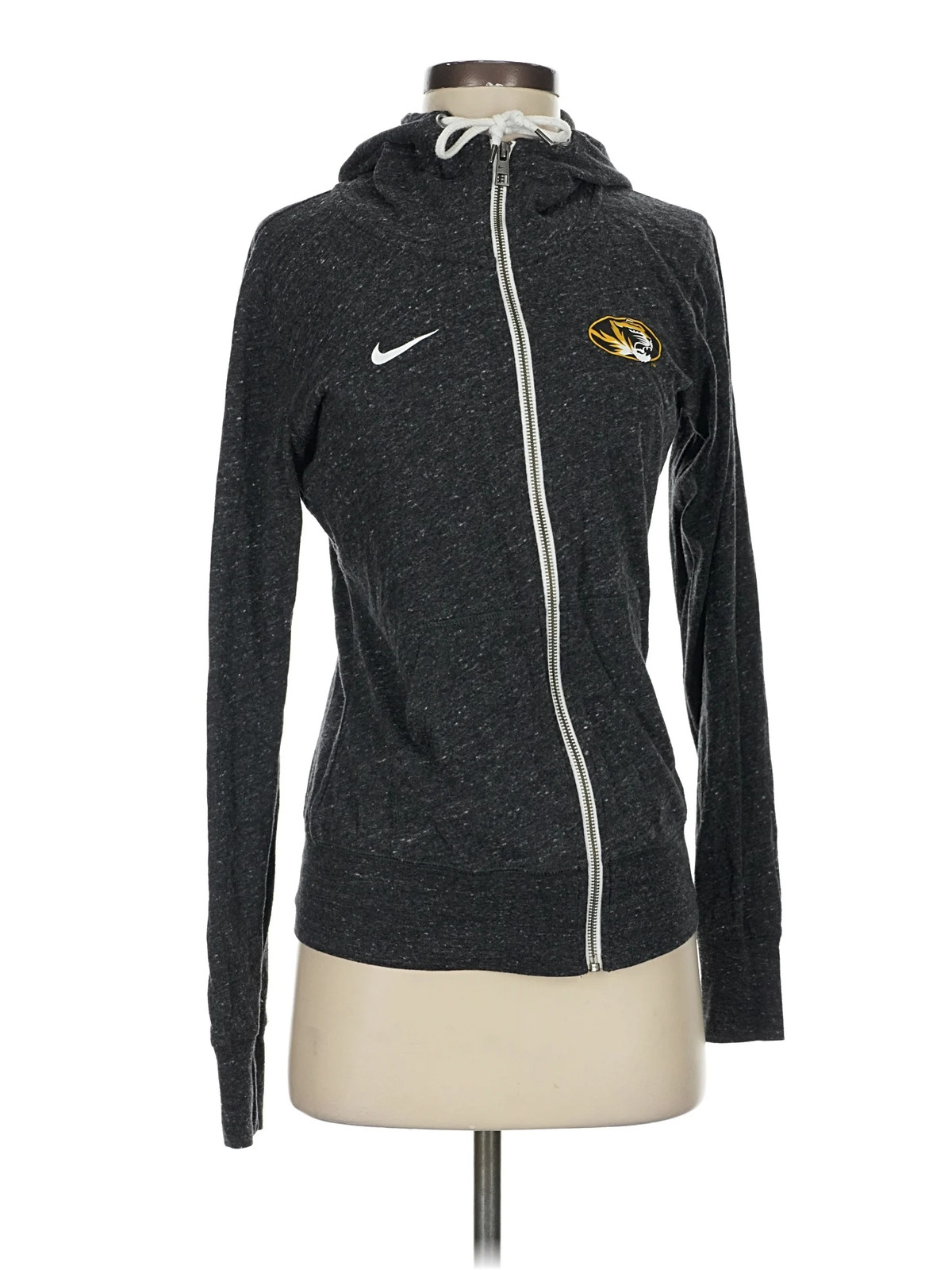 Nike Women Gray Zip Up Hoodie S