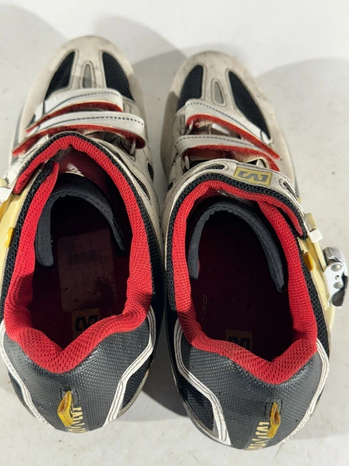 MAVIC Carbono Carretera Ciclismo Zapatos Botas 3 Pernos EU44 2/3 US10.5 Mondo 285 cs480 Foto 4 de 4