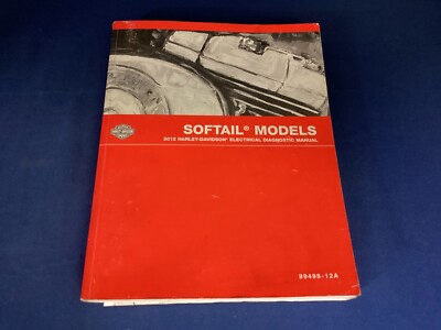 2012 Harley Davidson Softail Models Electrical Diagnostic Manual, 99498-12A*
