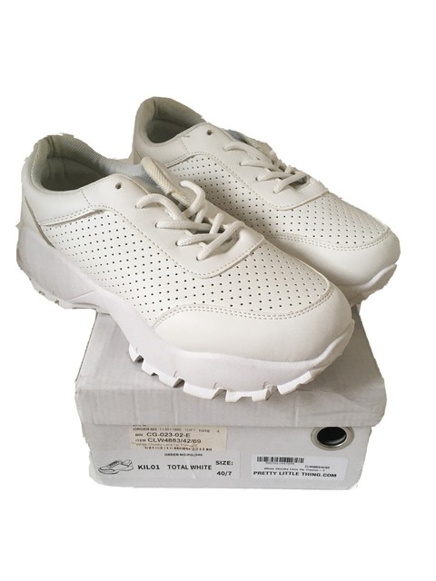 pretty white trainers