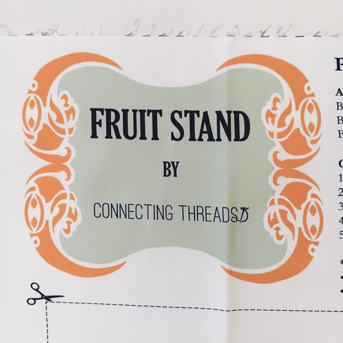 Connecting Threads Fruit Stand Fruit Placemats (4) Cotton Cut And Sew Panel - Picture 10 of 15