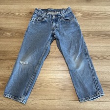 Vintage Levi s 550 Relaxed Fit Husky Size 27x21 Distressed