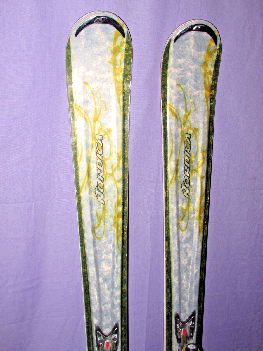 Nordica Conquer HR PRO women's skis 162cm w/ Nordica EXP 25