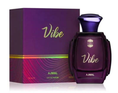 Ajmal Vibe Perfume EDP Spray 2.5oz / 75ml Women Top Fragrance Original 