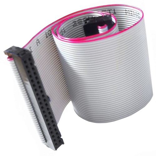 40 Pin Female to Female IDE Flat Hard Drive Cable Connector Dual Data Extension - Picture 4 of 8
