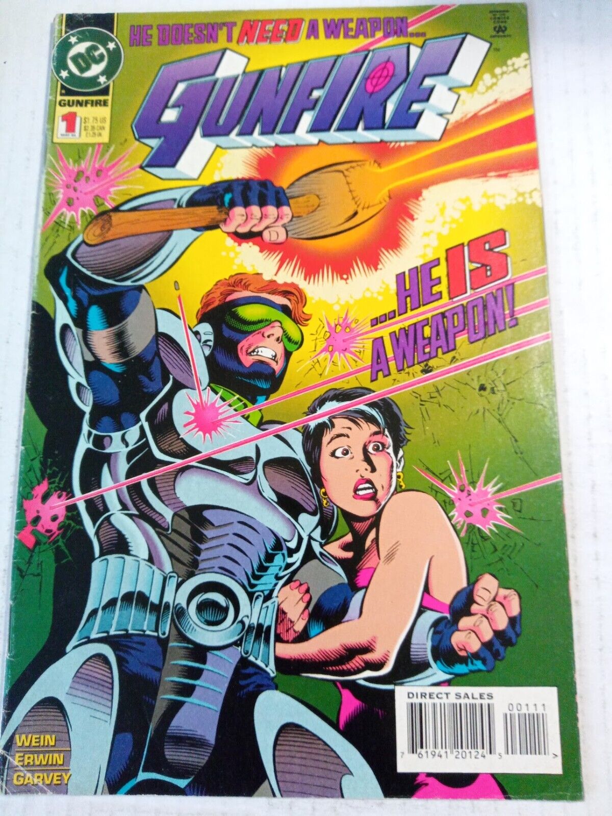 Gunfire #1 1994 DC Comics